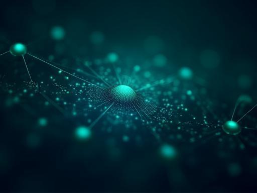 Abstract image representing data analysis and network insights